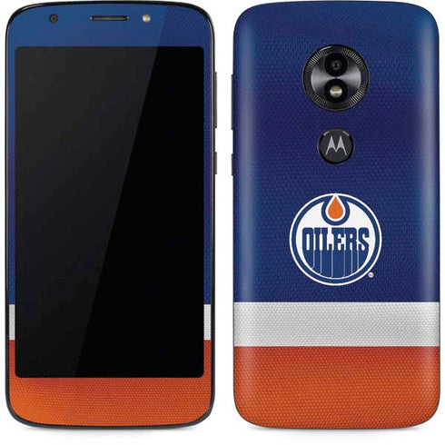 NHL Edmonton Oilers Jersey Moto E5 Play Skin
